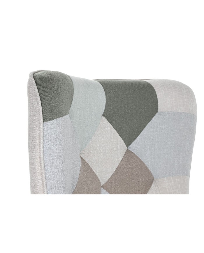 Poltrona Home ESPRIT Poliestere Metallo Legno MDF 68 X 78 X 95 cm Poltrona Home ESPRIT Poliestere Metallo Legno MDF 68 X 78 X 95 cm