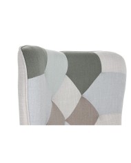 Poltrona Home ESPRIT Poliestere Metallo Legno MDF 68 X 78 X 95 cm Poltrona Home ESPRIT Poliestere Metallo Legno MDF 68 X 78 X 95 cm