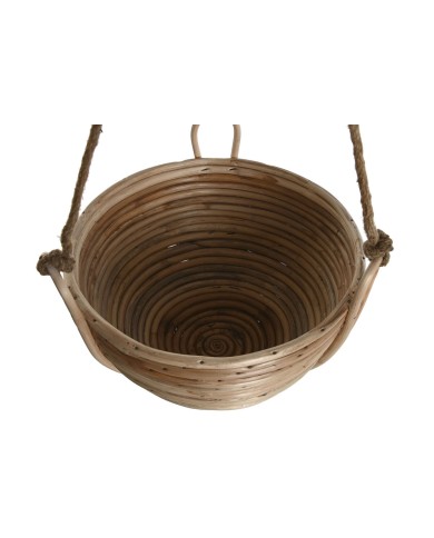 Set di vasi da fiori Home ESPRIT Naturale vimini Corda 31 x 31 x 23 cm (3 Pezzi) Set di vasi da fiori Home ESPRIT Naturale vimini Corda 31 x 31 x 23 cm (3 Pezzi)