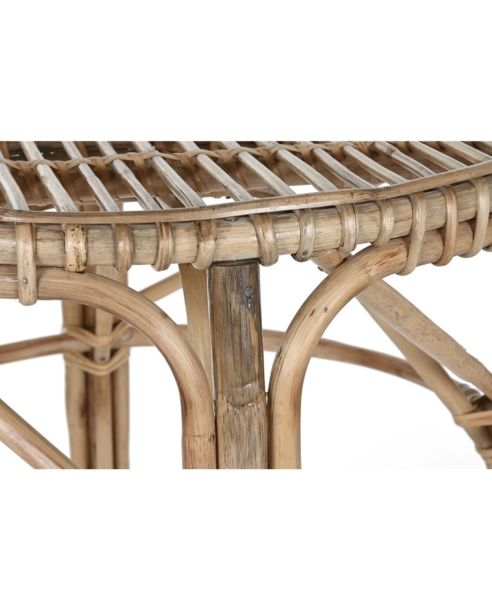 Tavolo aggiuntivo Home ESPRIT Naturale 59 X 59 X 108 cm Tavolo aggiuntivo Home ESPRIT Naturale 59 X 59 X 108 cm