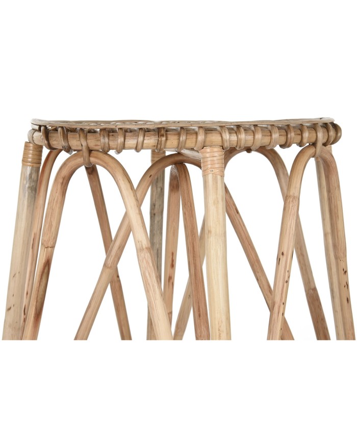 Sgabello Home ESPRIT Naturale vimini 50 X 50 X 86 cm Sgabello Home ESPRIT Naturale vimini 50 X 50 X 86 cm