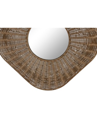 Specchio da parete Home ESPRIT Bali 102 X 13,5 X 102 cm