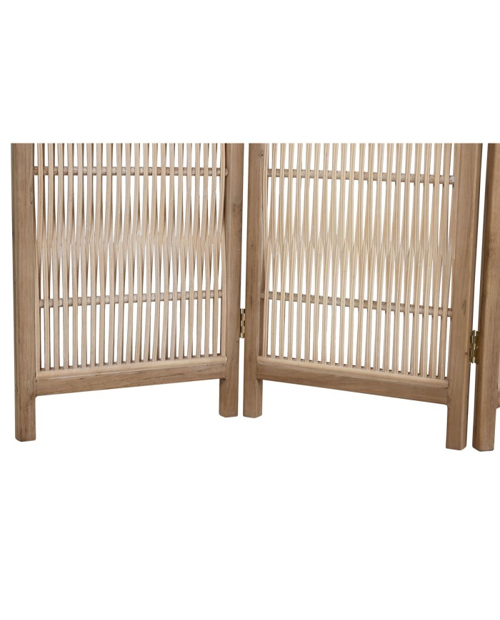 Paravento Home ESPRIT Marrone Abete 138 X 3,5 X 186 cm