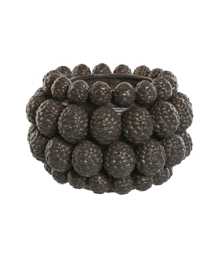 Vaso Home ESPRIT Marrone Gres Ananas 30 x 30 x 20 cm Vaso Home ESPRIT Marrone Gres Ananas 30 x 30 x 20 cm