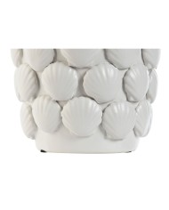 Vaso Home ESPRIT Bianco Gres Mediterraneo 15,5 X 15,5 X 33,5 cm Vaso Home ESPRIT Bianco Gres Mediterraneo 15,5 X 15,5 X 33,5 cm