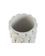 Vaso Home ESPRIT Bianco Gres Mediterraneo 15,5 X 15,5 X 33,5 cm Vaso Home ESPRIT Bianco Gres Mediterraneo 15,5 X 15,5 X 33,5 cm