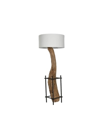 Lampadario Home ESPRIT Ferro teak 65 x 65 x 50 cm