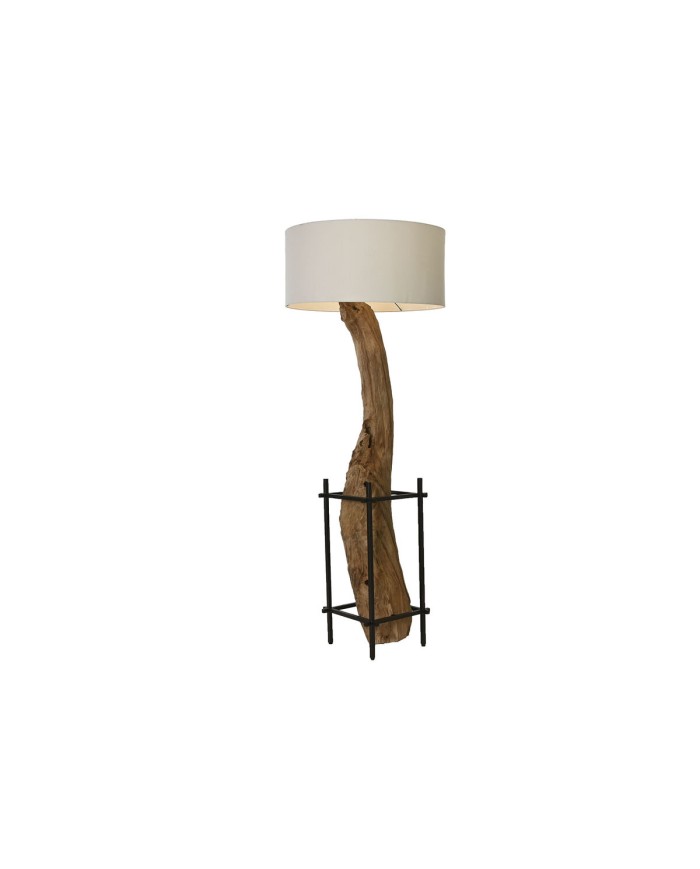 Lampadario Home ESPRIT Ferro teak 65 x 65 x 50 cm Lampadario Home ESPRIT Ferro teak 65 x 65 x 50 cm