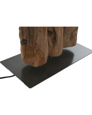 Lampada da tavolo Home ESPRIT Ferro teak 40 X 20 X 80 cm