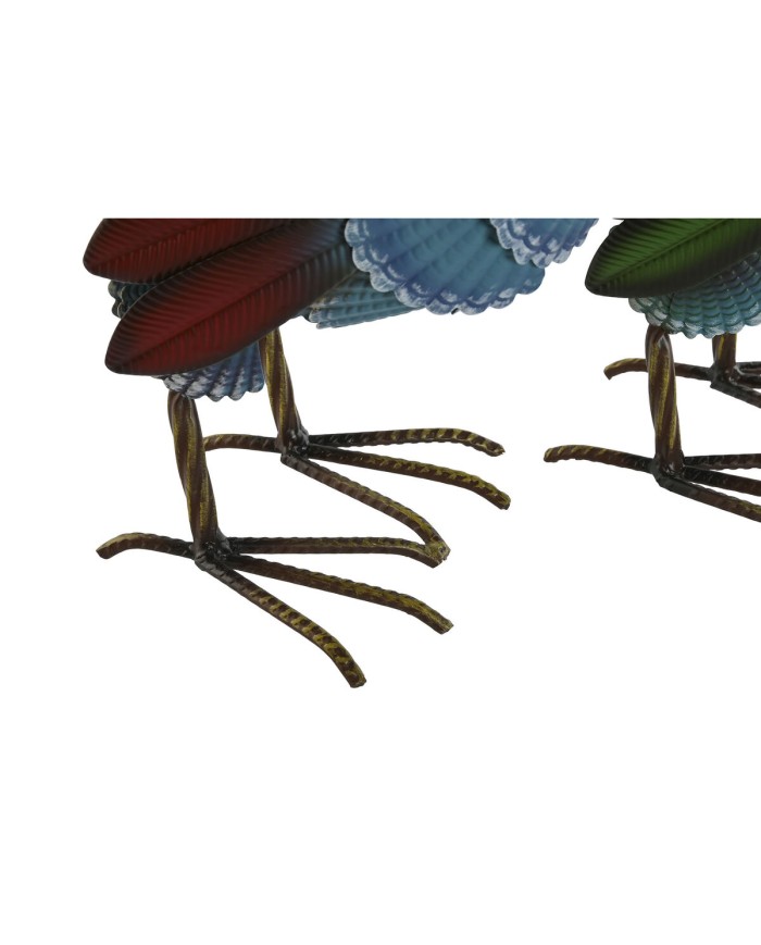 Statua Decorativa Home ESPRIT Multicolore Gallo 39,5 X 15 X 42 cm (2 Unità) Statua Decorativa Home ESPRIT Multicolore Gallo 39,5 X 15 X 42 cm (2 Unità)