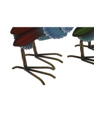 Statua Decorativa Home ESPRIT Multicolore Gallo 39,5 X 15 X 42 cm (2 Unità) Statua Decorativa Home ESPRIT Multicolore Gallo 39,5 X 15 X 42 cm (2 Unità)