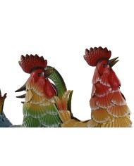 Statua Decorativa Home ESPRIT Multicolore Gallo 39,5 X 15 X 42 cm (2 Unità) Statua Decorativa Home ESPRIT Multicolore Gallo 39,5 X 15 X 42 cm (2 Unità)