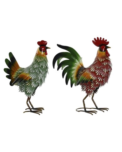 Statua Decorativa Home ESPRIT Multicolore 36 X 14,5 X 44,5 cm (2 Unità)