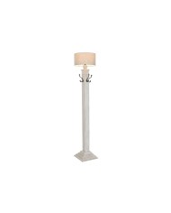 Lampada da Terra Home ESPRIT Bianco 220 V 42 X 42 X 200 cm
