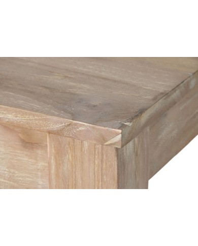 Tavolo da Pranzo Home ESPRIT Bianco teak 195 X 97 X 77 cm