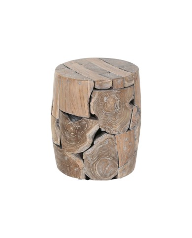 Tavolo aggiuntivo Home ESPRIT Naturale 40 x 40 x 45 cm