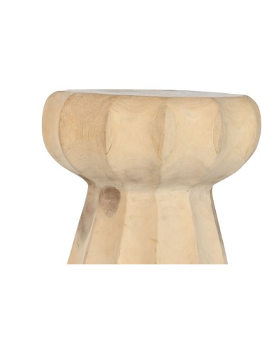 Tavolo aggiuntivo Home ESPRIT Naturale 30 x 30 x 45 cm