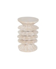 Tavolo aggiuntivo Home ESPRIT Naturale 30 x 30 x 45 cm