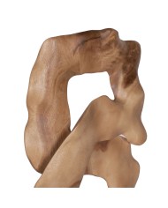 Statua Decorativa Home ESPRIT Nero Naturale 44 X 26 X 93 cm Statua Decorativa Home ESPRIT Nero Naturale 44 X 26 X 93 cm