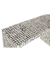 Ingresso Home ESPRIT Bianco 123 X 36 X 81 cm