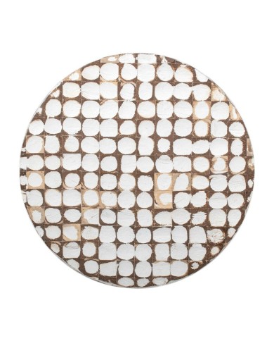 Tavolo aggiuntivo Home ESPRIT Bianco 40 x 40 x 42 cm