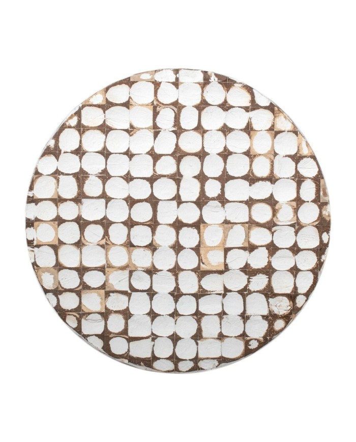 Tavolo aggiuntivo Home ESPRIT Bianco 40 x 40 x 42 cm