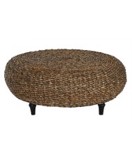 Tavolino da Caffè Home ESPRIT Naturale 119 X 119 X 46 cm Tavolino da Caffè Home ESPRIT Naturale 119 X 119 X 46 cm