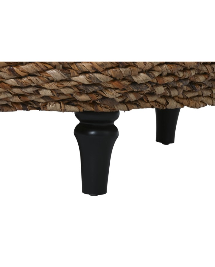 Tavolino da Caffè Home ESPRIT Naturale 119 X 119 X 46 cm Tavolino da Caffè Home ESPRIT Naturale 119 X 119 X 46 cm