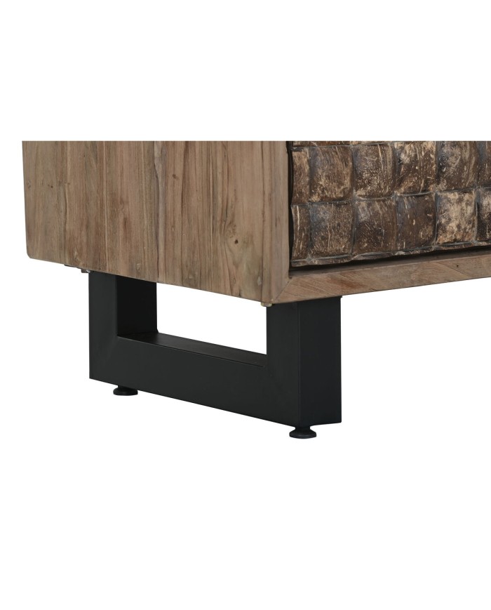 Armadio Home ESPRIT teak Fibra di cocco 85 X 40 X 185 cm