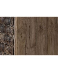 Armadio Home ESPRIT teak Fibra di cocco 85 X 40 X 185 cm
