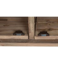 Armadio Home ESPRIT teak Fibra di cocco 85 X 40 X 185 cm