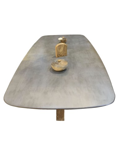 Tavolo da Pranzo Home ESPRIT Ceramica teak 240 X 120 X 78 cm