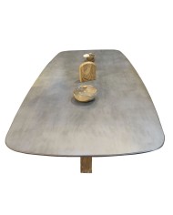 Tavolo da Pranzo Home ESPRIT Ceramica teak 240 X 120 X 78 cm