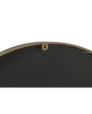 Orologio da Parete Home ESPRIT Nero Dorato Metallo Cristallo Vintage 80 x 9,5 x 80 cm