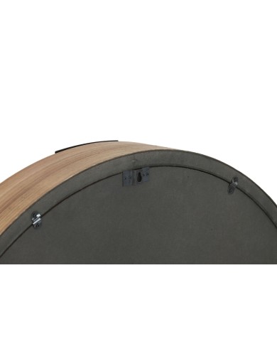 Orologio da Parete Home ESPRIT Argentato Naturale Metallo Cristallo 80 X 8,5 X 80 cm