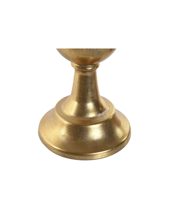 Portacandele Home ESPRIT Dorato Metallo 15 x 15 x 60,5 cm (2 Unità)