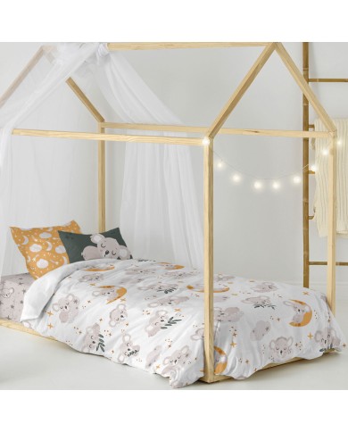 Set di copripiumino HappyFriday Moshi Moshi Baby Koala Multicolore Singolo 2 Pezzi Set di copripiumino HappyFriday Moshi Moshi Baby Koala Multicolore Singolo 2 Pezzi