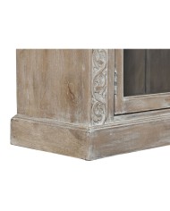 Stand Espositore Home ESPRIT Bianco Legno di mango 120 X 44 X 210 cm