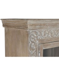 Stand Espositore Home ESPRIT Bianco Legno di mango 120 X 44 X 210 cm