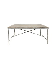 Tavolo da Pranzo Home ESPRIT teak 220 x 100 x 76 cm