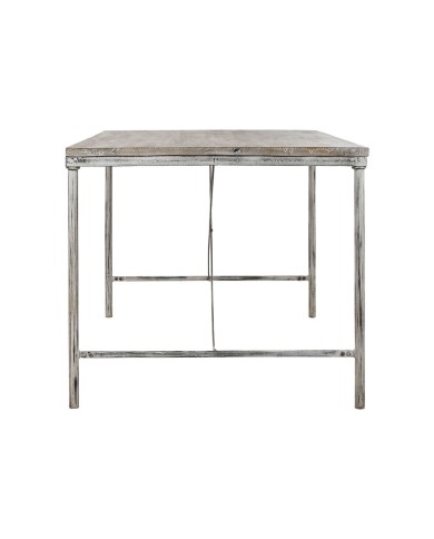 Tavolo da Pranzo Home ESPRIT Bianco Ferro Legno di mango 160 X 90 X 80 cm