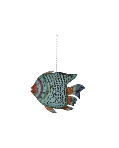 Statua Decorativa Home ESPRIT Multicolore Pesce 108 X 16 X 80 cm