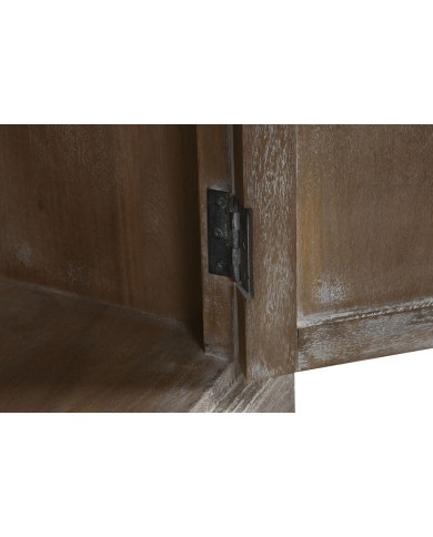 Stand Espositore Home ESPRIT Bianco Legno di mango 120 X 50 X 210 cm