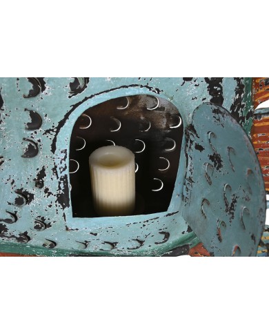 Statua Decorativa Home ESPRIT Multicolore Pesce 108 X 16 X 80 cm