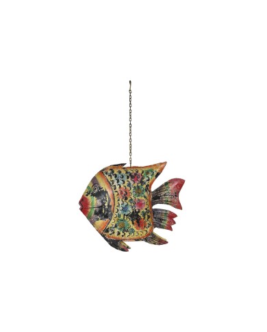 Statua Decorativa Home ESPRIT Multicolore Pesce 80 X 12 X 60 cm