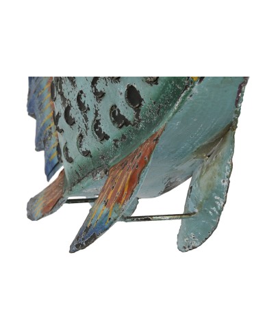 Statua Decorativa Home ESPRIT Multicolore Pesce 108 X 16 X 80 cm