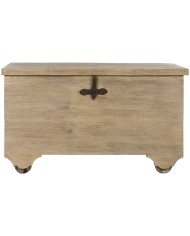 Forziere Home ESPRIT Naturale teak 136 X 70 X 76 cm