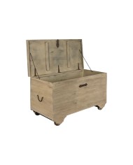 Forziere Home ESPRIT Naturale teak 136 X 70 X 76 cm