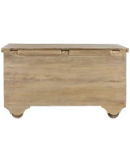 Forziere Home ESPRIT Naturale teak 136 X 70 X 76 cm