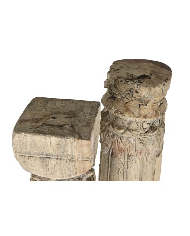 Statua Decorativa Home ESPRIT Naturale 23 X 23 X 149 cm